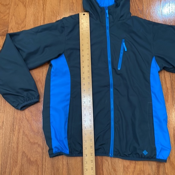 LAST CHANCE Columbia Youth Size 14/16 lightweight jacket pockets hood - Picture 6 of 15